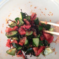 Aあーちん's cooksnap of when they made きゅうりの塩昆布和え.