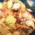 あんじぇら。's cooksnap of when they made 旨い★タコとアボカドのキムチ和え.