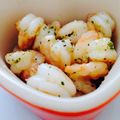 LimeLunch's cooksnap of when they made 銀座びいどろの小エビのアヒージョ.