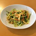 Ray✾'s cooksnap of when they made きゅうりと油揚げのごま酢和え♬.