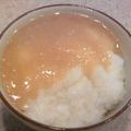 momoppusu's cooksnap of when they made ほっとする♪大根味噌あんかけのおかゆ.