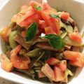 iku31030's cooksnap of when they made 簡単 美味！ジェノベーゼパスタ.