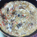 cookhanako's cooksnap of when they made さんま蒲焼缶詰の卵とじ☆彡.