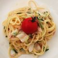 ⑤児の母's cooksnap of when they made ツナときゅうりの簡単冷製パスタ.