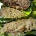 maco33's cooksnap of when they made 5分★忙しい朝に冷凍バーグでピーマン肉詰.