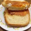 姫ねぇさま's cooksnap of when they made 中から卵がとろ～り♪ハム&チーズ食パン.