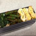もうらん's cooksnap of when they made お弁当♪カレー味のさやいんげん.