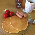 yurinanya's cooksnap of when they made もちっフワッ♪基本のハワイアンパンケーキ.