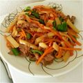 ララちび's cooksnap of when they made じゃがいもで青椒肉絲.