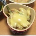 ともぱんたから's cooksnap of when they made 鶏肉ときのこのチーズかけ.