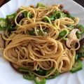 MAMIvvs's cooksnap of when they made オクラの和風パスタ.