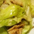 サトモユリア's cooksnap of when they made レタスの外葉で回鍋肉.