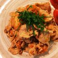 ごはんmama's cooksnap of when they made 夏バテに！簡単☆豚しゃぶ&しそキムチ.