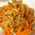 ♩キティ♩'s cooksnap of when they made 簡単☆キャベツの芯きんぴら☆.