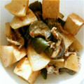 megu23's cooksnap of when they made 豚肉と厚揚げのうま辛炒め.