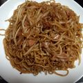 黒子一号's cooksnap of when they made もやしにら焼きそば.