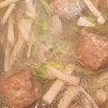 bun11nao07's cooksnap of when they made 簡単！肉団子と春雨のスープ.