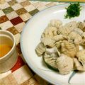 ロクシタンマニア's cooksnap of when they made 鱧の湯引き✿辛子酢味噌で❤.