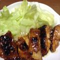 chiyoリズム's cooksnap of when they made コチュジャンだれで♪鶏の照り焼き.
