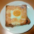 日向多's cooksnap of when they made 簡単！美味しいチーズエッグトースト.