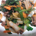 minotaka's cooksnap of when they made 簡単 プルコギ風牛肉炒め.