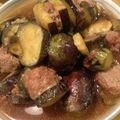 ふかふっか's cooksnap of when they made 茄子のハンバーグ（茄子の挟み揚げ煮込み）.