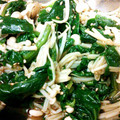 mico⑅'s cooksnap of when they made 超簡単！ほうれん草とえのきの胡麻合え.