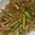 ささらんらん's cooksnap of when they made 激うま★豚肉とアスパラのオイスター炒め.