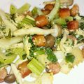 hamanny's cooksnap of when they made 簡単♩セロリとソーセージの卵炒め.