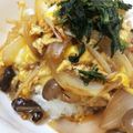 ココ❇︎ママ's cooksnap of when they made 節約&手抜き＾＾新玉ねぎ・きのこ・卵どん.