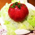 ゆ〜っちょん's cooksnap of when they made 丸ごとトマトのサラダ☆バルサミコ風.