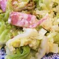 たえpon's cooksnap of when they made キャベツとベーコンの蒸し焼きチーズのせ.