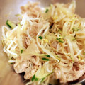 ♥ゆみ♥'s cooksnap of when they made 安あがり！もやしと豚肉の中華あえ.