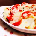 うめっちりんご's cooksnap of when they made 簡単★なす*トマト*豆腐の重ね焼き.