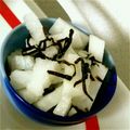medias's cooksnap of when they made 大根の塩昆布和え.