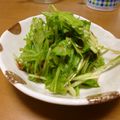 まひわ's cooksnap of when they made 火＆包丁要らず☆水菜の梅わさおかか和え.
