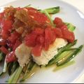 はちーーーな's cooksnap of when they made トマトでさっぱりむね肉の甘酢ソース.