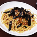 710のおかあさん。's cooksnap of when they made ゆずこしょうがきめて和風納豆パスタ☆.