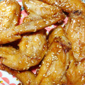 hassy⌒＊'s cooksnap of when they made 手羽先の唐揚げ(甘辛仕立て).