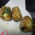 みほ・゜ρ゜）'s cooksnap of when they made シソ香る☆ちくわチーズ揚げ♪.