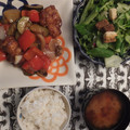 華舞蘭's cooksnap of when they made 野菜と唐揚げの甘酢あんかけ.