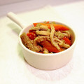 masabagel's cooksnap of when they made ✿牛蒡と油揚げの胡麻煮✿ヘルシ～♪.