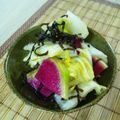 まるげ's cooksnap of when they made 水袋を重石に★白菜と蕪の柚浅漬け.