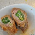 ＊|eriko|＊'s cooksnap of when they made 母の味♡いんげんとチーズの肉巻き.