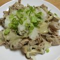 ♪syu☆syu♪'s cooksnap of when they made さっぱり♪豚コマおろしポン酢.
