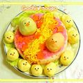 sougo78's cooksnap of when they made ジャガイモアート♪ポテトサラダ♪ひよこ編.