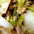 maco33's cooksnap of when they made 簡単すぎる！サバ缶と白菜の炊いたん.