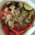 1muYuki's cooksnap of when they made 夏野菜の冷製パスタ風そうめん.