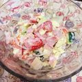 ❁CK❁'s cooksnap of when they made スクランブルエッグ♡簡単サラダ.