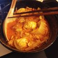 whiskywoof's cooksnap of when they made 絶対美味しい本格派キムチチゲ.